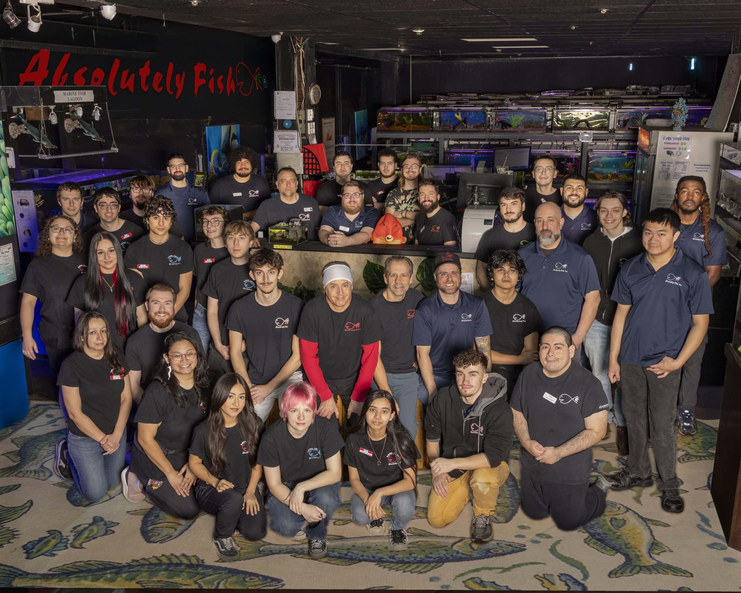 Absolutely Fish Staff